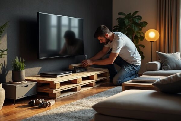 découvrez notre guide complet pour habiller un mur avec une palette murale pour tv. suivez nos conseils pratiques et astuces pour transformer votre espace de vie de manière créative et facile. idéal pour donner du caractère à votre intérieur tout en optimisant l'usage de votre téléviseur !