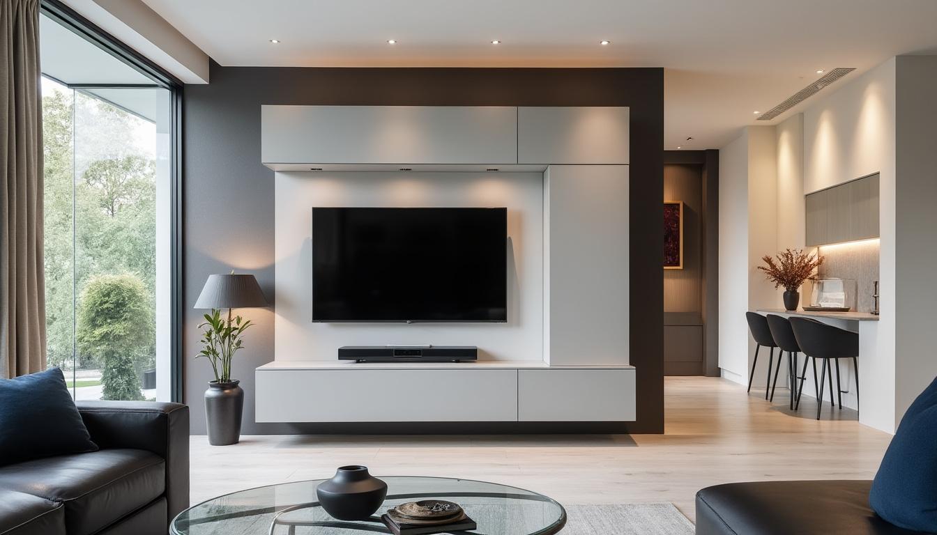 découvrez le meuble tv kikua de 130 cm en gris cendré, alliant élégance et fonctionnalité. cet indispensable du salon apporte une touche moderne à votre décoration tout en offrant de nombreux avantages pour un rangement optimal de vos appareils multimédias. ne manquez pas cette tendance incontournable !