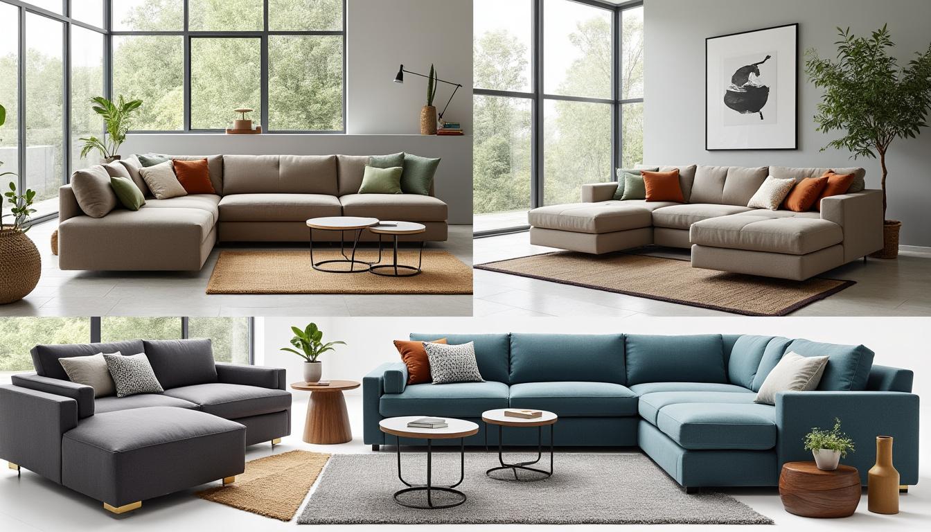 découvrez notre sélection des meilleures marques de canapés d'angle convertibles adaptées à tous les budgets, alliant confort, style et praticité pour votre salon.