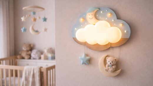 découvrez notre applique murale pour chambre de bébé garçon, offrant un éclairage doux et sécurisé avec un design thématique pour créer une ambiance apaisante et décorative.