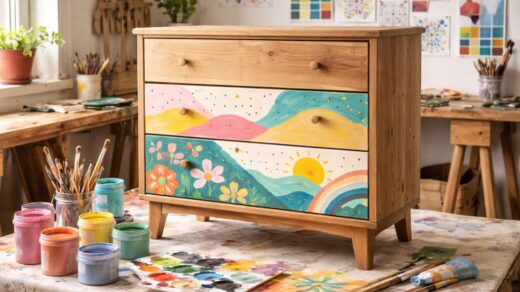 découvrez nos tutoriels pour personnaliser votre commode en bois à peindre et créez un meuble unique qui reflète votre style.