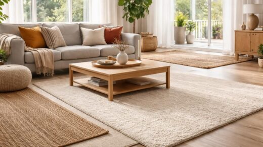 découvrez nos conseils pour choisir la taille idéale et la matière parfaite de votre tapis de salon afin d'harmoniser votre séjour avec style et confort.