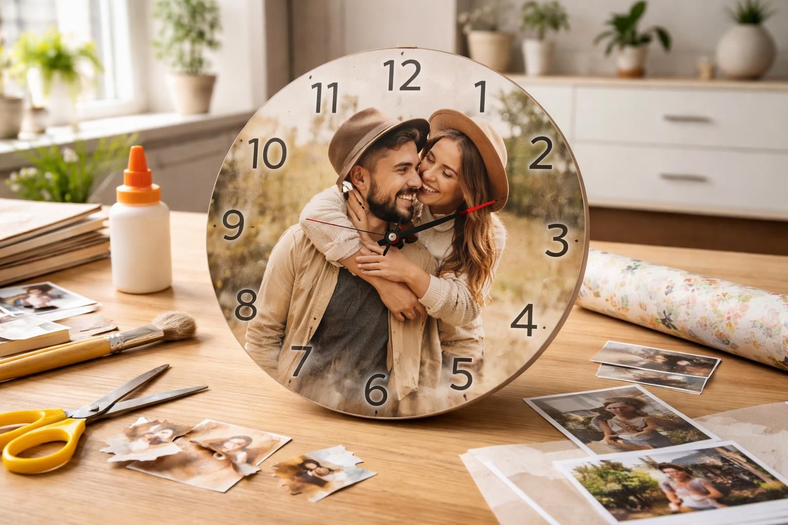 découvrez comment créer une horloge photo personnalisée pour offrir un cadeau déco unique et original, alliant fonctionnalité et souvenirs précieux.