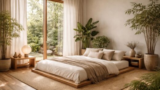 découvrez nos idées déco pour une chambre zen et créez une bulle de repos apaisante grâce à des matières naturelles et un design épuré.
