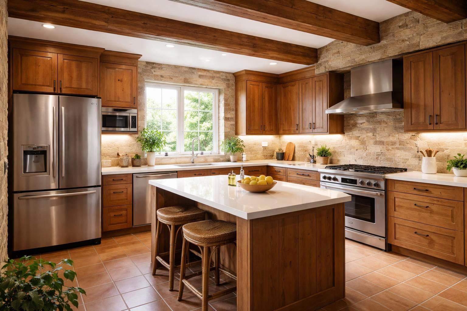 découvrez nos astuces pour moderniser le charme authentique d'un modèle de cuisine rustique et allier tradition et design contemporain avec style.