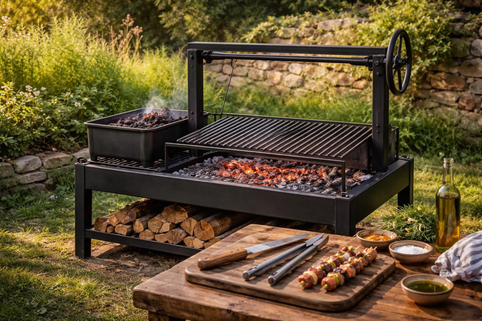 découvrez notre plan barbecue argentin pour construire facilement votre propre grill professionnel dans votre jardin et réussir des grillades savoureuses à la maison.