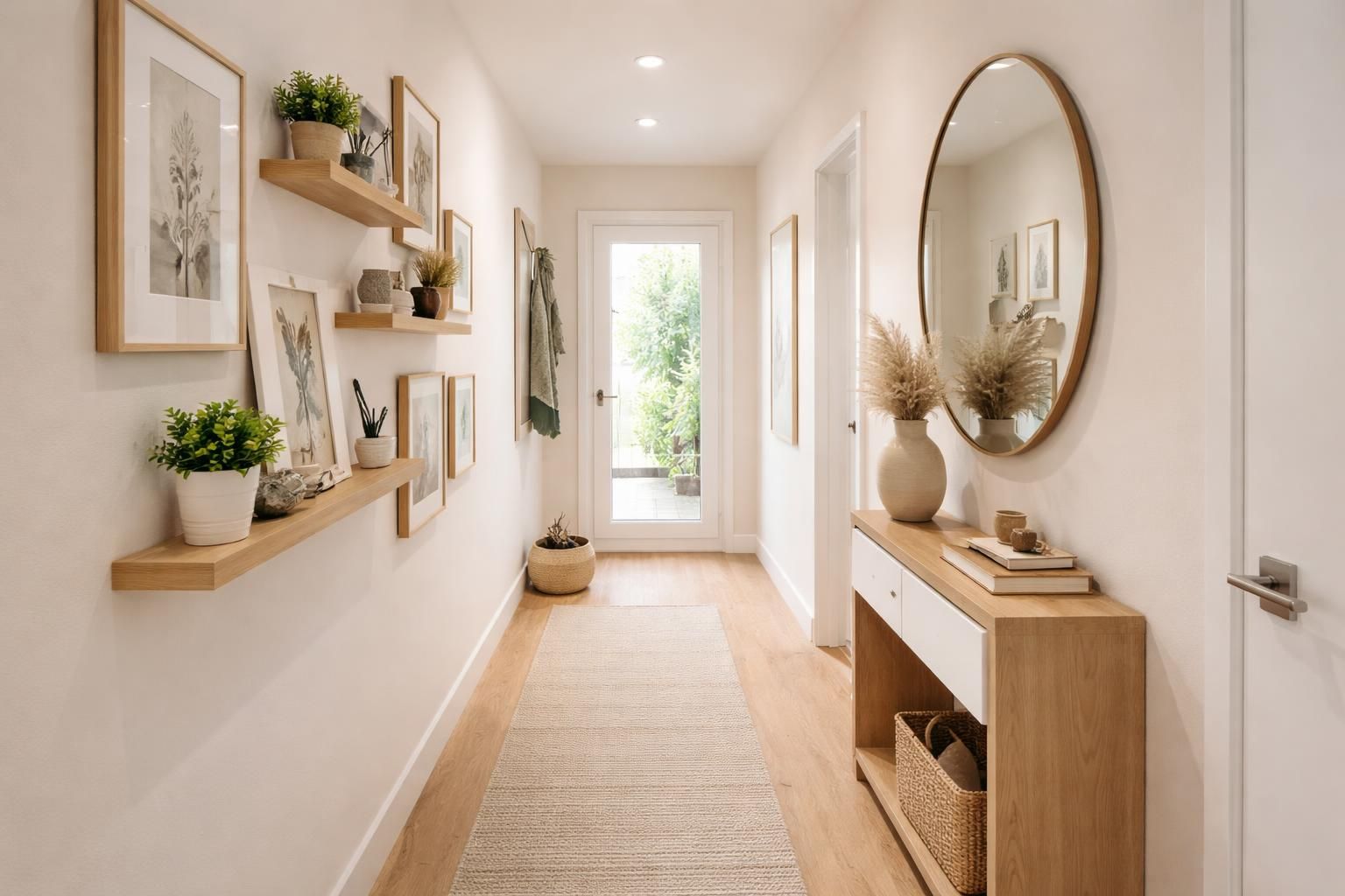 découvrez nos idées déco pour aménager et sublimer le fond d'un petit couloir. astuces design pour optimiser cet espace souvent délaissé.