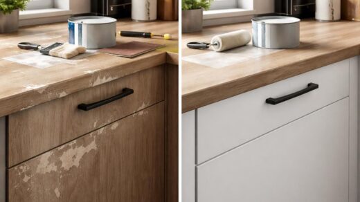 découvrez la méthode efficace pour repeindre un meuble de cuisine en mélaminé abîmé et donner une seconde vie à votre mobilier avec un résultat durable.
