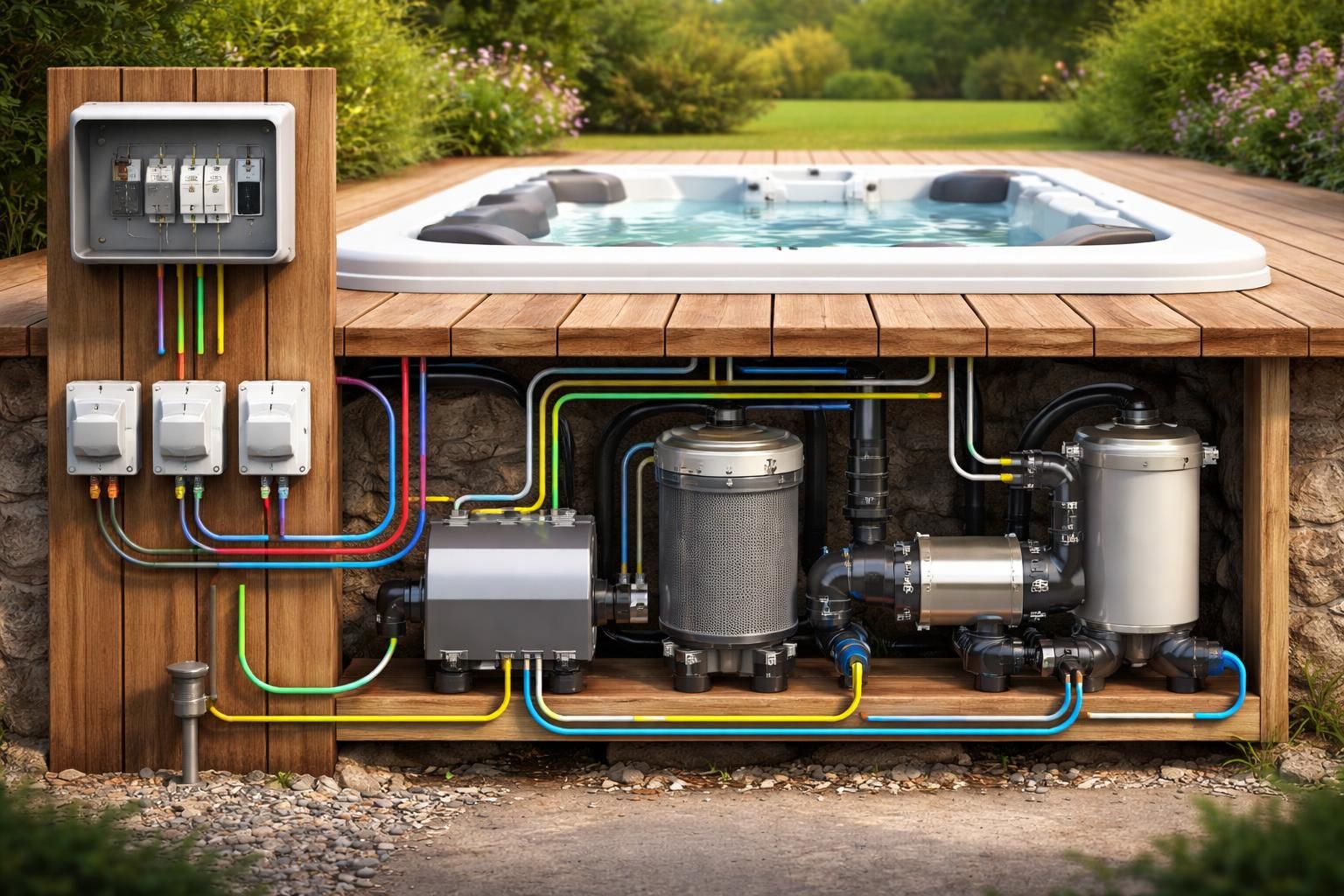 découvrez notre guide complet avec un schéma de branchement pour spa extérieur et réussissez votre installation professionnelle en toute simplicité.