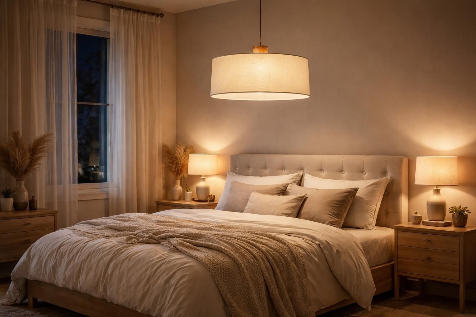 découvrez comment choisir la suspension idéale pour votre chambre afin de créer une ambiance douce et apaisante pour des nuits reposantes.