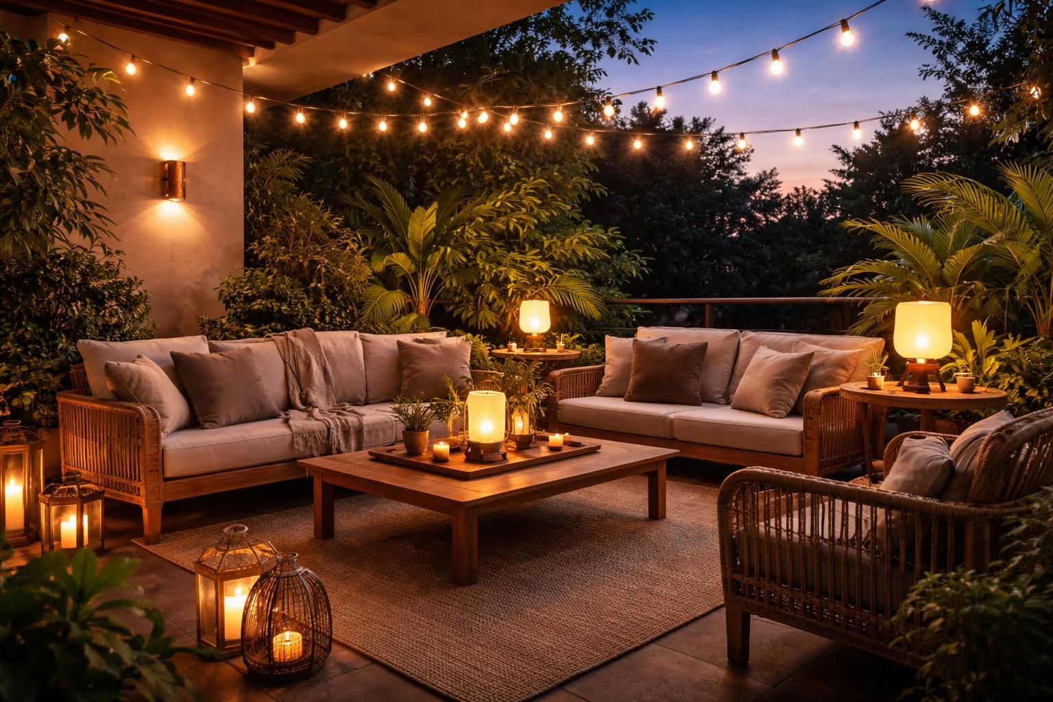 découvrez comment choisir les luminaires de terrasse extérieur pour créer une ambiance chaleureuse et élégante, et sublimer vos soirées en plein air avec le bon éclairage.