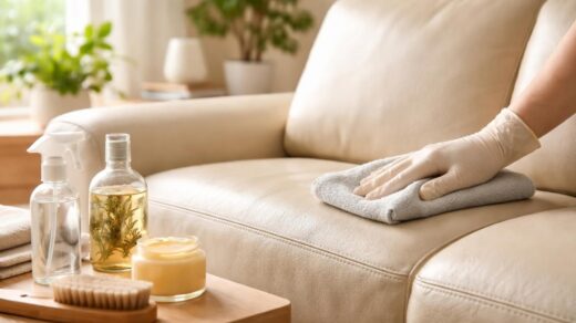 découvrez comment nettoyer efficacement le cuir de votre canapé avec des produits doux et naturels pour un entretien durable et préserver la beauté de votre mobilier.