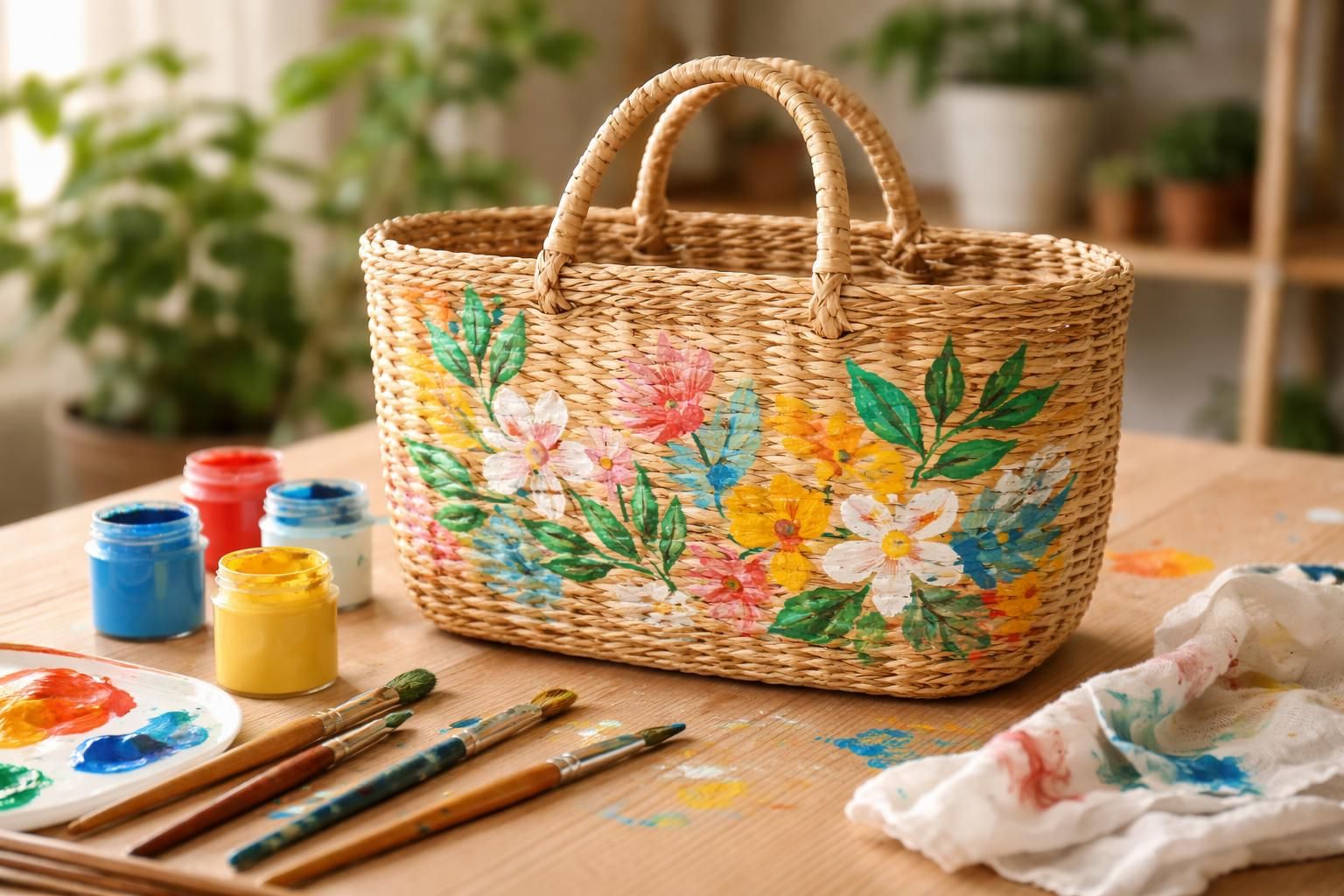 découvrez comment customiser vos paniers en osier avec la peinture parfaite pour sublimer vos rangements naturels et ajouter une touche unique à votre décoration.