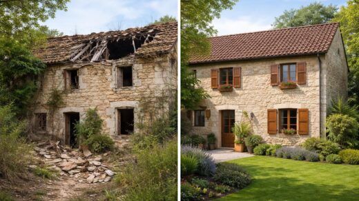 découvrez des photos avant-après inspirantes de rénovation de ruines et obtenez des conseils pratiques pour estimer votre budget travaux.