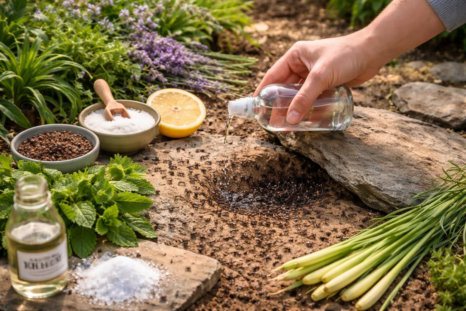 découvrez des méthodes naturelles efficaces pour éliminer un nid de fourmis sans produits chimiques. conseils pratiques et astuces écologiques pour un résultat durable.