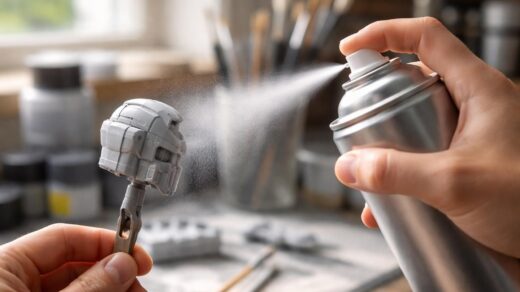 découvrez l'importance de la sous-couche plastique en bombe, l'étape essentielle pour préparer et protéger vos objets avant de les peindre, assurant une finition parfaite et durable.