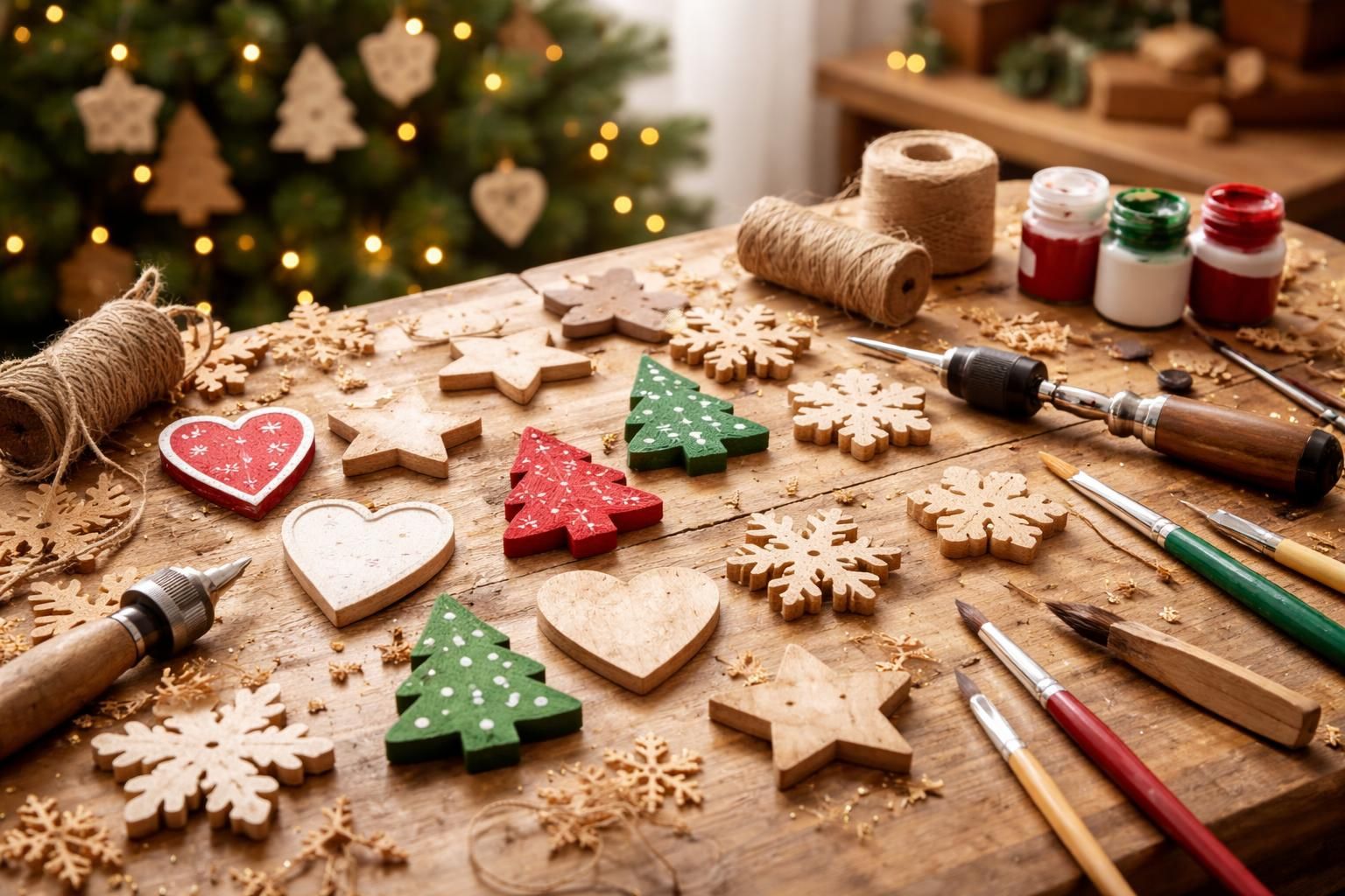 découvrez comment créer vos propres ornements de noël en bois grâce à ce guide diy facile et amusant. ajoutez une touche traditionnelle et personnalisée à votre décoration festive.