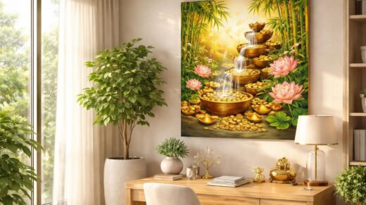 découvrez comment placer un tableau feng shui de la richesse pour attirer la prospérité et l'abondance dans votre maison ou bureau.