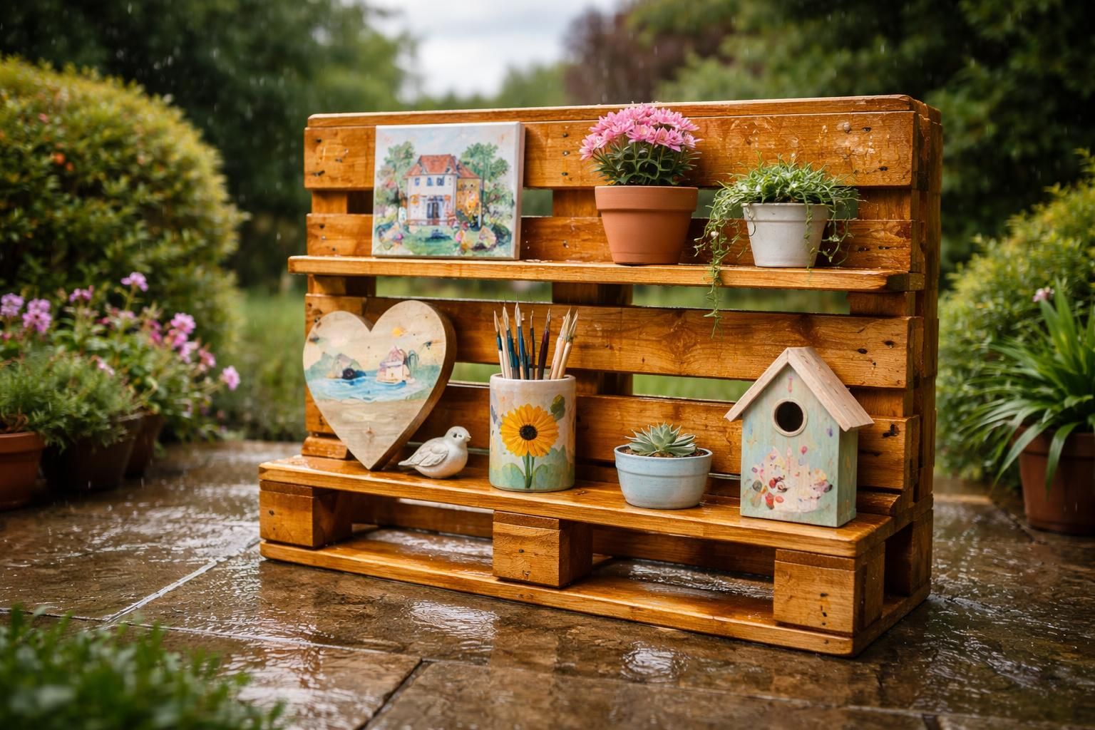 découvrez comment utiliser un vernis palette extérieure pour protéger efficacement vos créations diy contre la pluie et les intempéries, tout en conservant leur beauté et leur durabilité.