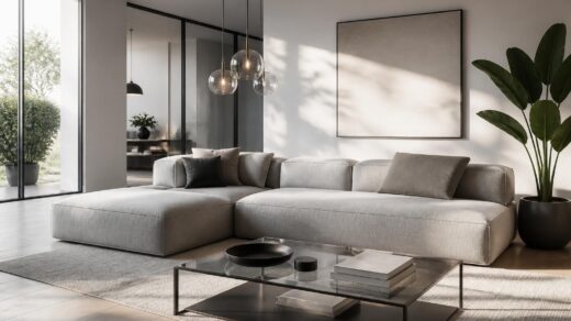 Découvrez notre canapé sans pied design, alliant élégance et modernité pour sublimer votre salon contemporain avec style et confort.