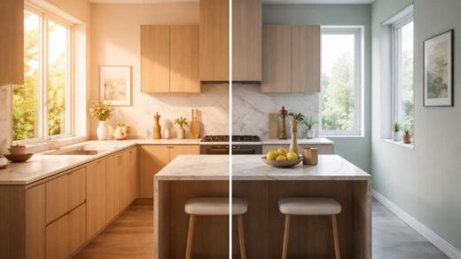 découvrez comment choisir la couleur idéale pour les murs de votre cuisine en fonction de l'éclairage naturel et artificiel afin de créer une ambiance harmonieuse et conviviale.