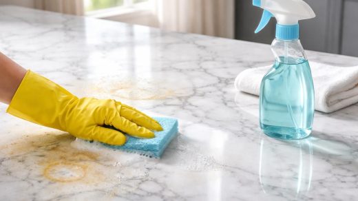 découvrez comment nettoyer efficacement le marbre blanc, éliminer les taches et le jaunissement, et entretenir sa beauté au quotidien.