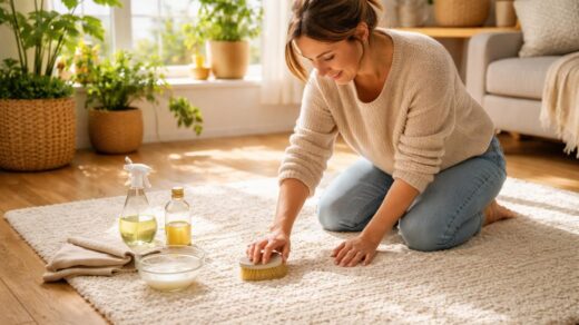 apprenez à nettoyer un tapis en laine à la maison facilement, sans machine, grâce à une routine simple et efficace pour préserver la douceur et la qualité de votre tapis.