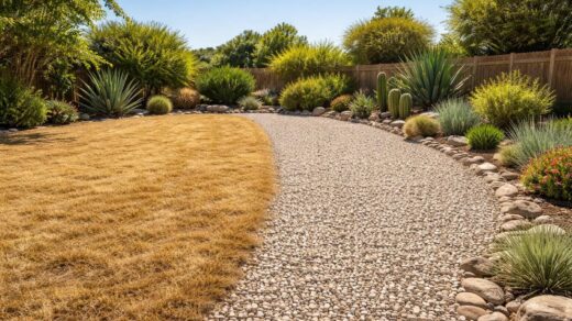 découvrez comment remplacer votre gazon par du gravier pour une solution durable et écologique, idéale pour les climats secs. économisez de l'eau tout en embellissant votre jardin.