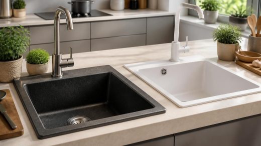 découvrez les avis sur les éviers en granit et en résine pour choisir le matériau qui correspond le mieux à vos besoins et à votre style de cuisine.