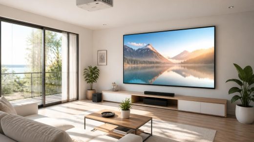 découvrez comment associer un vidéoprojecteur epson à un écran alr pour un salon lumineux, et profitez d'une qualité d'image exceptionnelle même en plein jour.